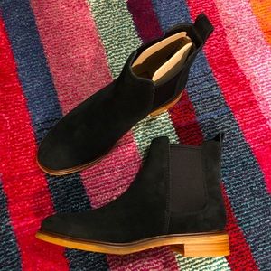 Clarks Arlo suede Chelsea boots